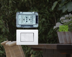Simon Urmet outdoor switches and sockets