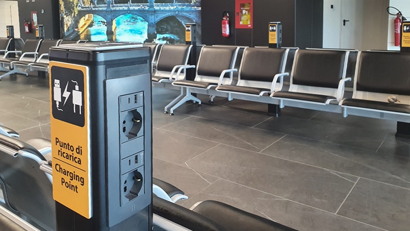 Aeroporto Roma, Fiumicino Italia