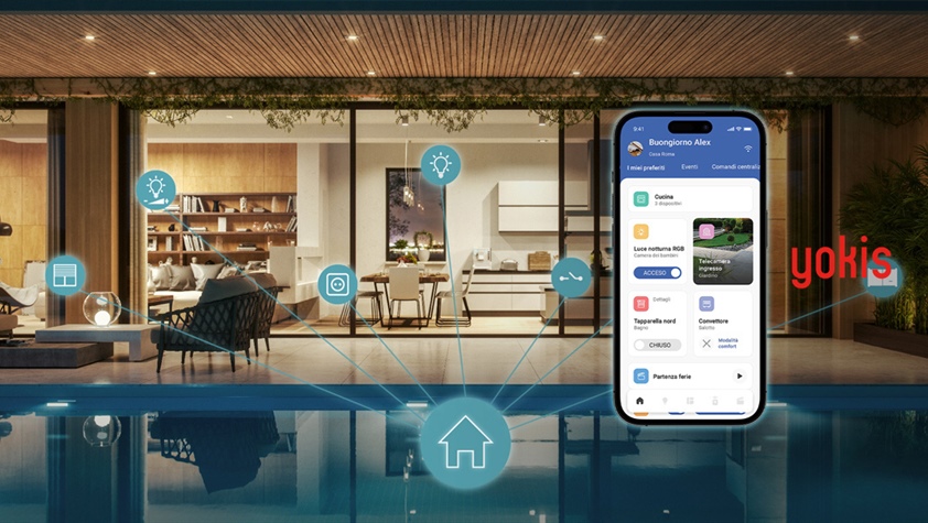 Yokis UP di Urmet: la smart home diventa unlimited power e si apre a nuove integrazioni