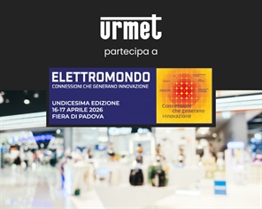 Urmet sarà presente alla Fiera Elettromondo 2026