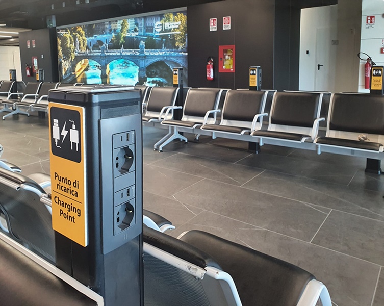 Aeroporto Roma, Fiumicino Italia